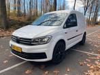 Volkswagen Caddy 2.0 TDI Bluemotion Automaat 19 inch MARGE, Auto's, 700 kg, Volkswagen, Leder en Stof, Wit