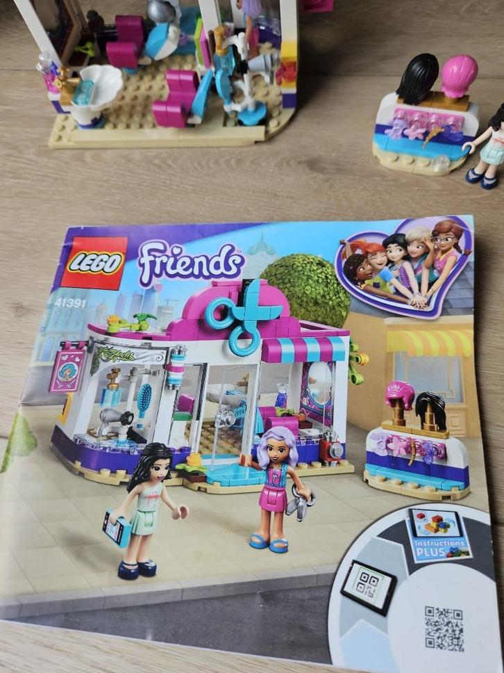 LEGO Friends Heartlake City kapsalon (41391), Kinderen en Baby's, Speelgoed | Duplo en Lego, Zo goed als nieuw, Lego, Complete set