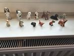 Collectie van 13 porseleinen hondenbeeldjes, Ophalen of Verzenden, Zo goed als nieuw, Dier
