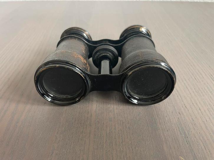 1920 opera glas antieke Franse verrekijker militaire stijl, Audio, Tv en Foto, Optische apparatuur | Verrekijkers, Gebruikt, Dakkant (recht)