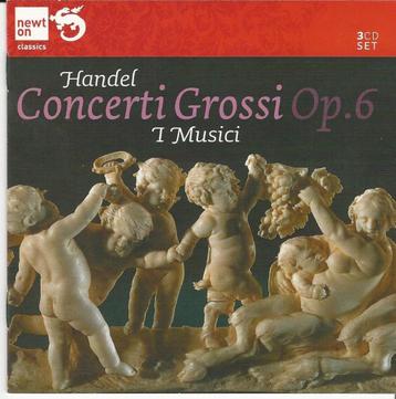 Händel -Concerti Grossi Op.6 / I Musici = 3cd BOX = 22,99 beschikbaar voor biedingen