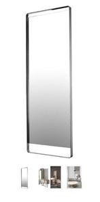 Handgemaakte spiegel in aluminium, Nieuw, Minder dan 50 cm, 150 tot 200 cm, Rechthoekig