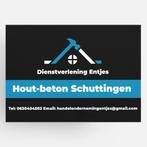 betonschutting gratis offerte, Tuin en Terras, Schuttingen, Nieuw, 6 meter of meer, Hout, Ophalen