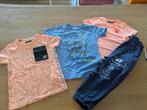t-shirts en joggingbroek - maat 116/122, Ophalen of Verzenden, Zo goed als nieuw, Setje, Jongen