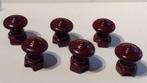 miniatuur bordeaux rood keramisch Japans tempeltje voor tuin, Ophalen, Nieuw, Overige typen