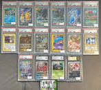 Pokemon Slabs, Foil, Meerdere kaarten, Ophalen of Verzenden, Zo goed als nieuw