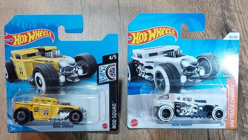 Hot Wheels  Bone Shaker (Set van 2) 1/64, Hobby en Vrije tijd, Modelauto's | Overige schalen, Nieuw, Auto, Ophalen of Verzenden