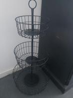 Metalen ikea etagère met 3 manden, Ophalen, Gebruikt
