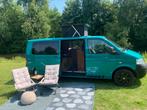 Verlengde Volkswagen Transporter T5 camper incl. bustent, Caravans en Kamperen, Campers, Volkswagen, Diesel, Particulier, 5 tot 6 meter