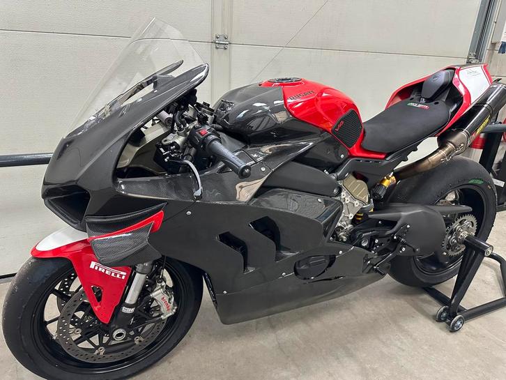 Plastic bike carbon kuipset, Motoren, Onderdelen | Ducati, Gebruikt, Ophalen of Verzenden