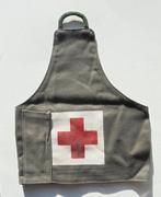 Militair grijs armlet, armband schouderband arts hospik., Verzamelen, Militaria | Algemeen, Verzenden, Luchtmacht, Nederland, Embleem of Badge