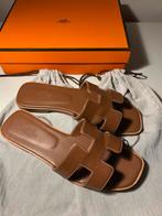 Hermes oran sandals maat 38, Verzenden, Gedragen, Bruin