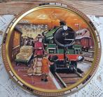Deens blik met locomotief, trein, Jacobsens Bakery, Verzamelen, Blikken, Ophalen of Verzenden, Gebruikt, Koek(jes), Overige merken