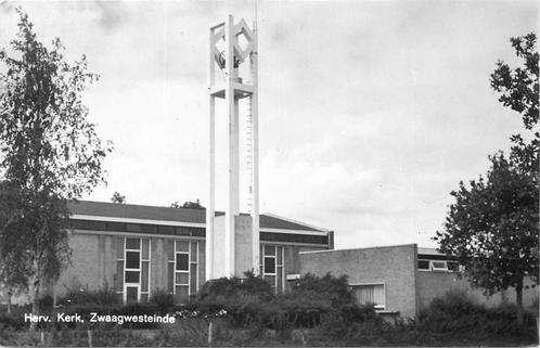 (388-479-045) Zwaagwesteinde  Herv Kerk, Verzamelen, Ansichtkaarten | Nederland, Friesland, Verzenden