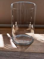 Grote glazen vaas (35cm hoog, 25cm doorsnede), Ophalen, Gebruikt, Overige kleuren, Glas