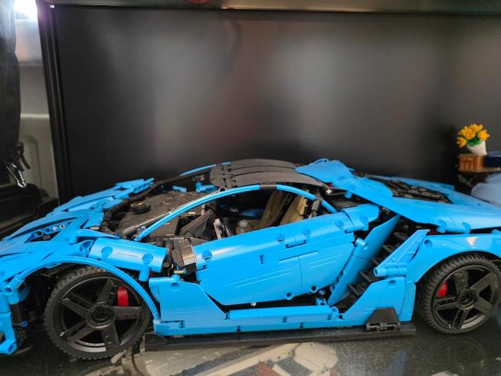 Cadabricks Technics- Raceauto XXL (compatibel met LEGO), Kinderen en Baby's, Speelgoed | Duplo en Lego, Zo goed als nieuw, Complete set