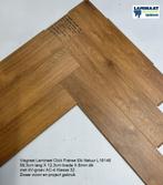 Visgraat Laminaat Franse Eik Natuur L16146 €16,95m2 inc.btw, Bruin, 75 m² of meer, Nieuw, Ophalen of Verzenden