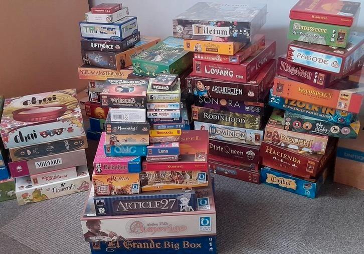 Diverse bordspellen, Hobby en Vrije tijd, Gezelschapsspellen | Bordspellen, Zo goed als nieuw, Ophalen of Verzenden