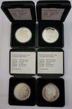 Zilveren 50 Gulden 1990 - 100 jaar Vorstinnen Proof, Postzegels en Munten, Munten | Nederland, Koningin Beatrix, Zilver, Ophalen of Verzenden