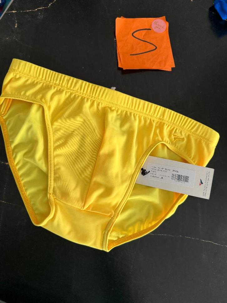 Meyba Naval zwemslip, slip, maat S, geel, Kleding | Heren, Badmode en Zwemkleding, Zwemslip, Maat 46 (S) of kleiner, Geel, Ophalen of Verzenden