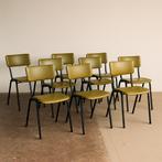 15 vintage schoolstoelen, Antiek en Kunst, Ophalen