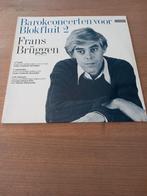 Vinyl - Frans Brüggen – Barokconcerten Voor Blokfluit 2, Cd's en Dvd's, Vinyl | Klassiek, Ophalen of Verzenden, Barok, Zo goed als nieuw