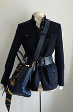 Mark by Pauw blazer militairy wol blauw 38, Maat 38/40 (M), Jasje, Pauw Mark, Gedragen