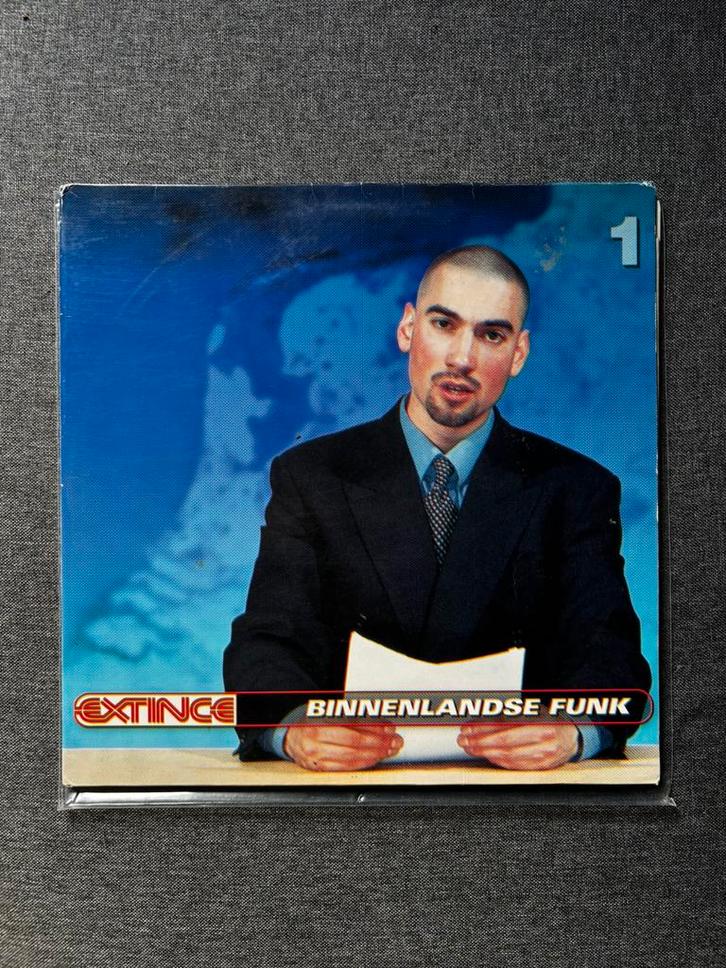Extince - Binnenlandse Funk Vinyl LP Signed / Gesigneerd, Cd's en Dvd's, Vinyl | Hiphop en Rap, Zo goed als nieuw, 1985 tot 2000
