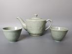 Celadon China longquan ? Thee set met koi vissen, Verzenden