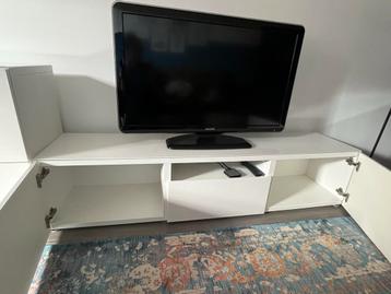 Ikea Besta TV Meubel - Hoogglans Wit - afbeelding 5
