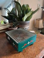 Vintage warmhoudplaat - vierkant model - groen, Ophalen of Verzenden