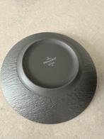 Ser Villeroy & Boch Manufacture Rock diepe borden 23,5 cm, Ophalen, Zo goed als nieuw, Bord(en), Overige stijlen