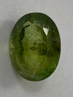 Edelsteen peridot olivijn 8,92 crt met certificaat, Sieraden, Tassen en Uiterlijk, Edelstenen, Ophalen of Verzenden, Zo goed als nieuw