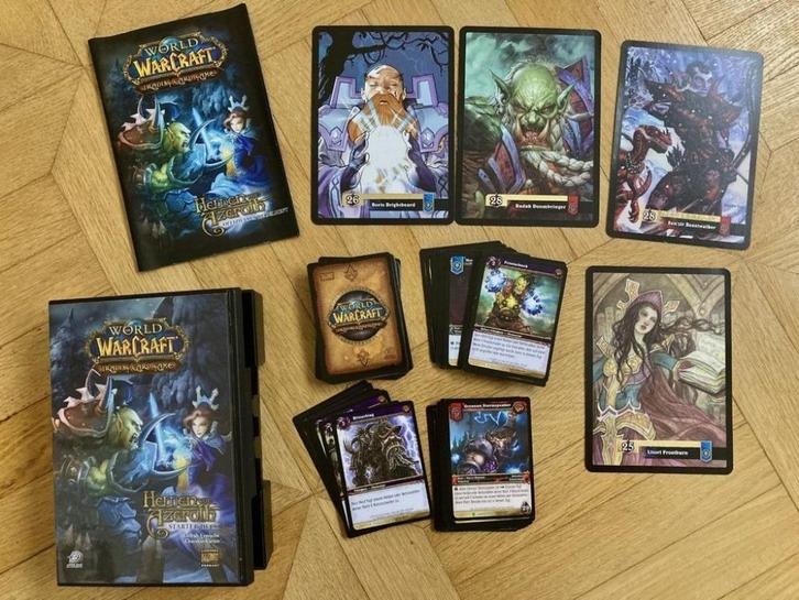 World of Warcraft TCG starterdeck, Hobby en Vrije tijd, Gezelschapsspellen | Kaartspellen, Zo goed als nieuw, Een of twee spelers