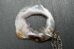 Geode hanger aan ketting, Verzenden, Mineraal