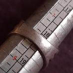 Skull Ring Onedel, Sieraden, Tassen en Uiterlijk, Ringen, Gebruikt, Verzenden, 17 tot 18, Dame