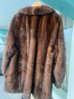 Vintage Nerts Bontjas - Maat XL - Bruin, Kleding | Dames, Ophalen of Verzenden, Zo goed als nieuw, Maat 46/48 (XL) of groter, Bruin