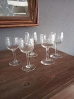 Antieke borrel glazen, Antiek en Kunst, Antiek | Glas en Kristal, Ophalen of Verzenden