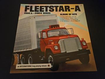 Brochure International Trucks Fleetstar -A jaren 60 beschikbaar voor biedingen