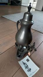 Tinnen kraantjespot koffiepot met brander kurz tiel holland, Antiek en Kunst, Antiek | Tin, Ophalen of Verzenden