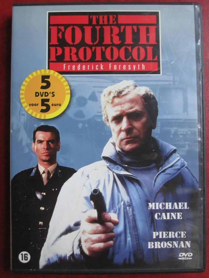 The Fourth Protocol (1987), Cd's en Dvd's, Dvd's | Thrillers en Misdaad, Zo goed als nieuw, Actiethriller, Vanaf 16 jaar, Ophalen of Verzenden