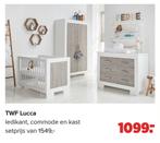 Twf lucca complete babykamer set, Ophalen, Zo goed als nieuw, Jongetje of Meisje