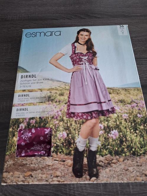 Dirndl te koop, Kleding | Dames, Carnavalskleding en Feestkleding, Zo goed als nieuw, Overige thema's, Maat 36 (S), Ophalen of Verzenden