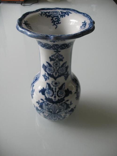 Antieke Petrus Regout Maastricht Trompetvaas ca. 1900, Antiek en Kunst, Antiek | Keramiek en Aardewerk, Ophalen of Verzenden