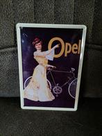 Opel metalen bordje brocante vintage, Ophalen of Verzenden, Zo goed als nieuw