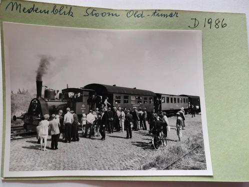 831 Medemblik Stoomtrein Trein Volk, Verzamelen, Foto's en Prenten, Voor 1940, Ophalen of Verzenden