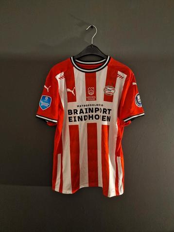 Matchworn PSV Donyell Malen shirt, 19 sept 2020, FC Emmen beschikbaar voor biedingen