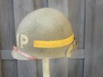 MP helm en Westinghouse infantry liner WW2 police 1944 USA, Ophalen, Duitsland, Helm of Baret
