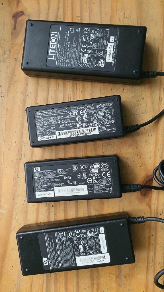 Originele lader voor HP laptop | 4.8 mm – 1.7 mm plug, Computers en Software, Laptop-opladers, Refurbished, Ophalen of Verzenden