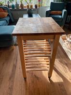 Houten Ikea Keukenkastje / Werkblad, Ophalen, Minder dan 50 cm, Overige kleuren, Zo goed als nieuw